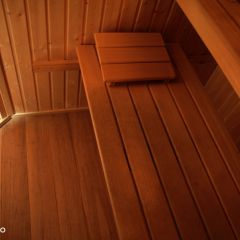 Sauna floor
